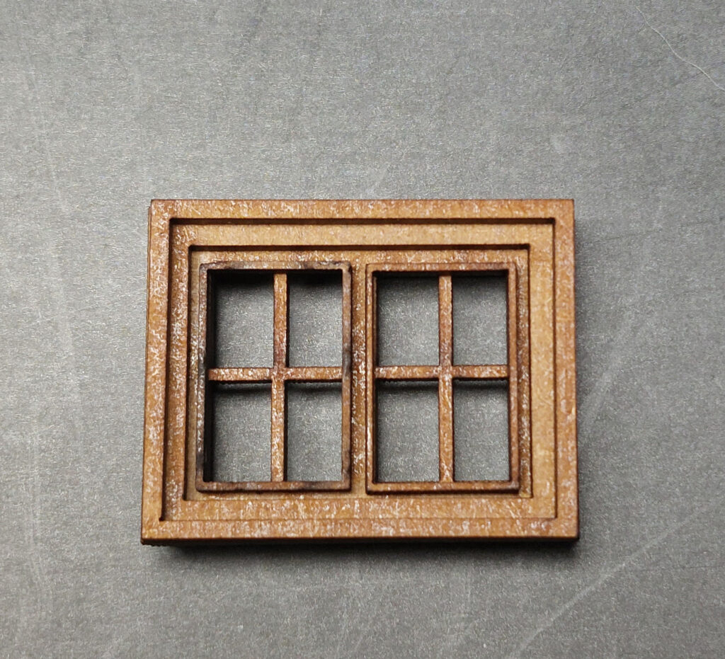 Square Window - Double